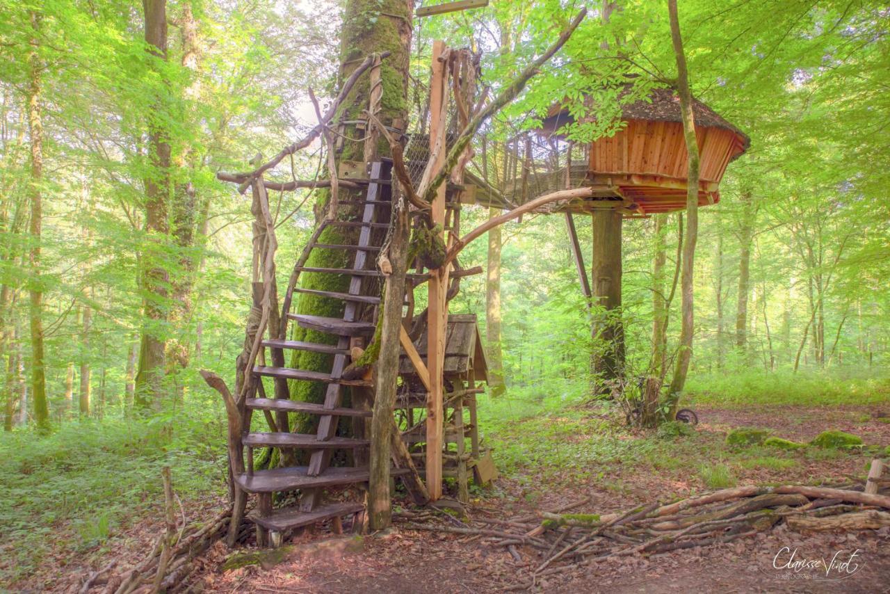 L'Arbre A Cabane Guyonvelle Eksteriør bilde