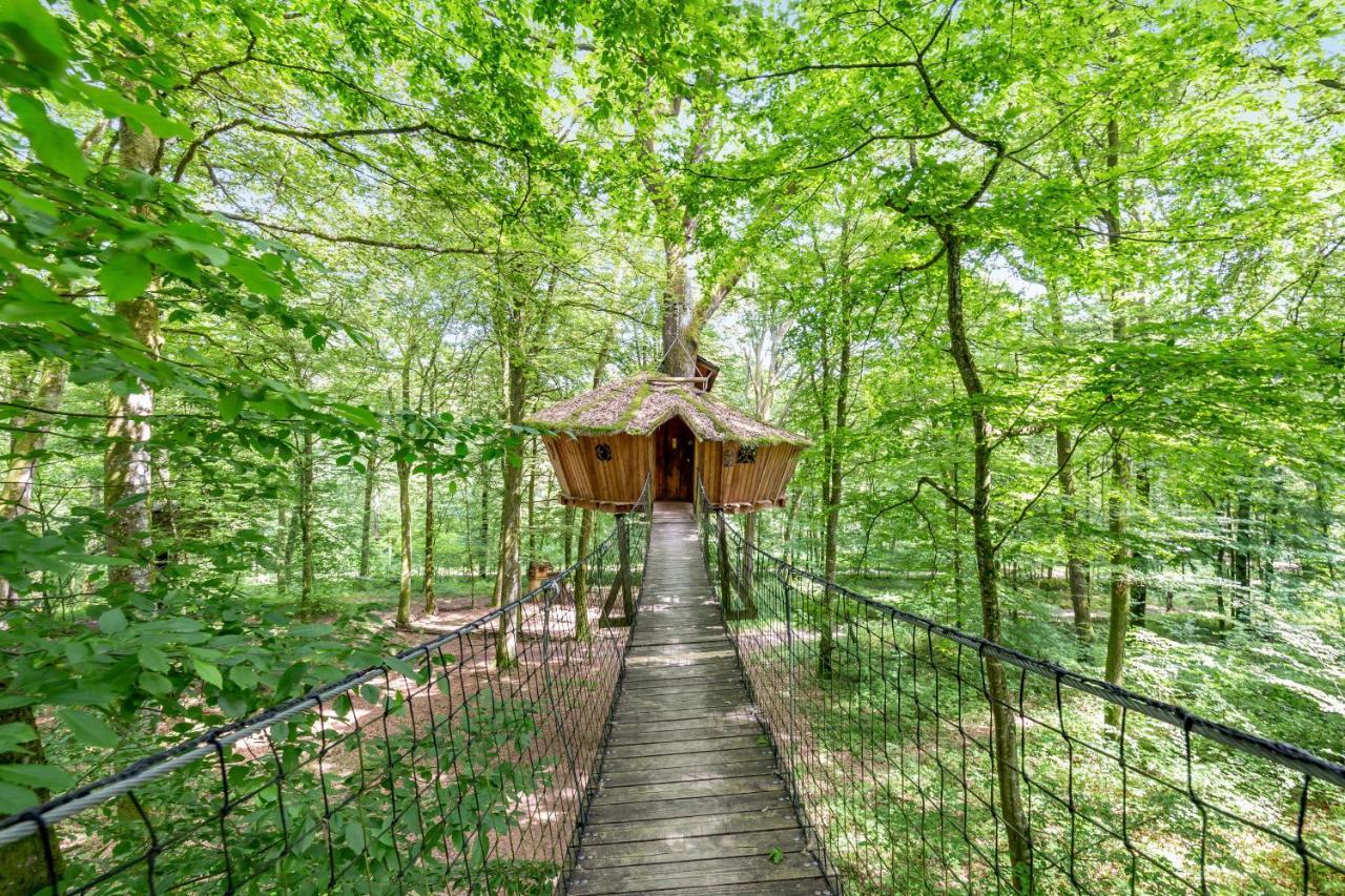 L'Arbre A Cabane Guyonvelle Eksteriør bilde