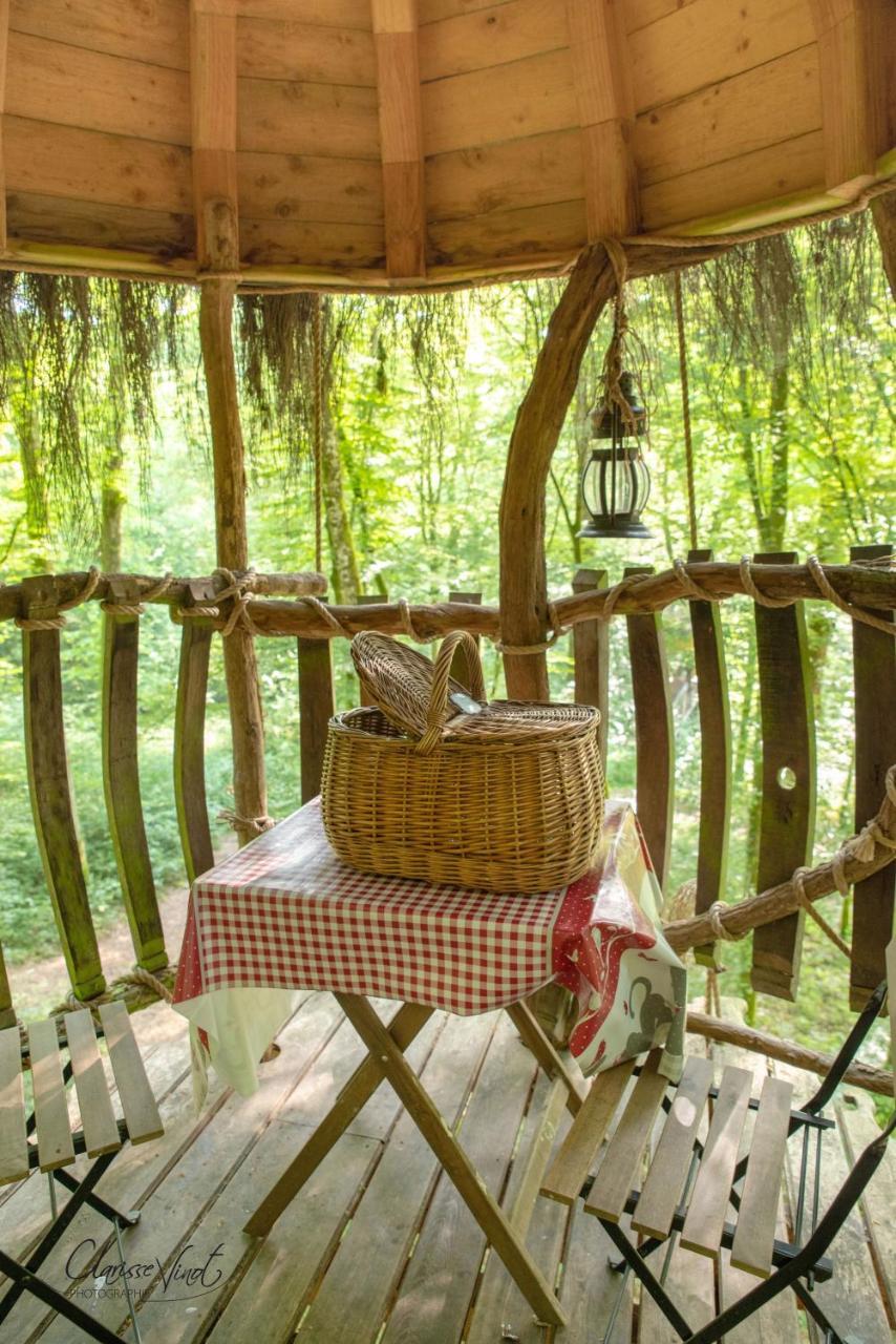 L'Arbre A Cabane Guyonvelle Eksteriør bilde