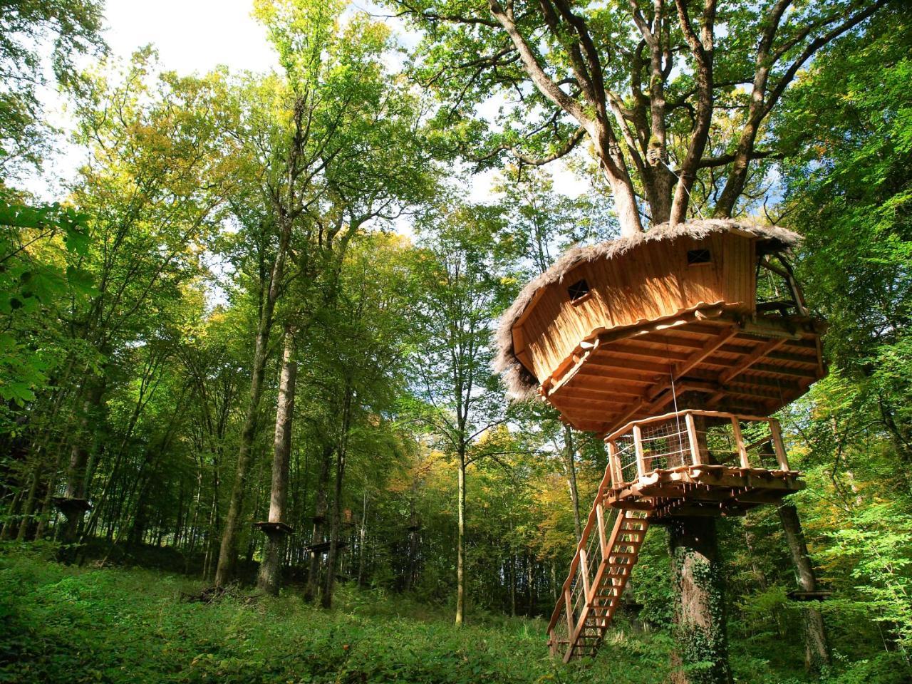 L'Arbre A Cabane Guyonvelle Eksteriør bilde